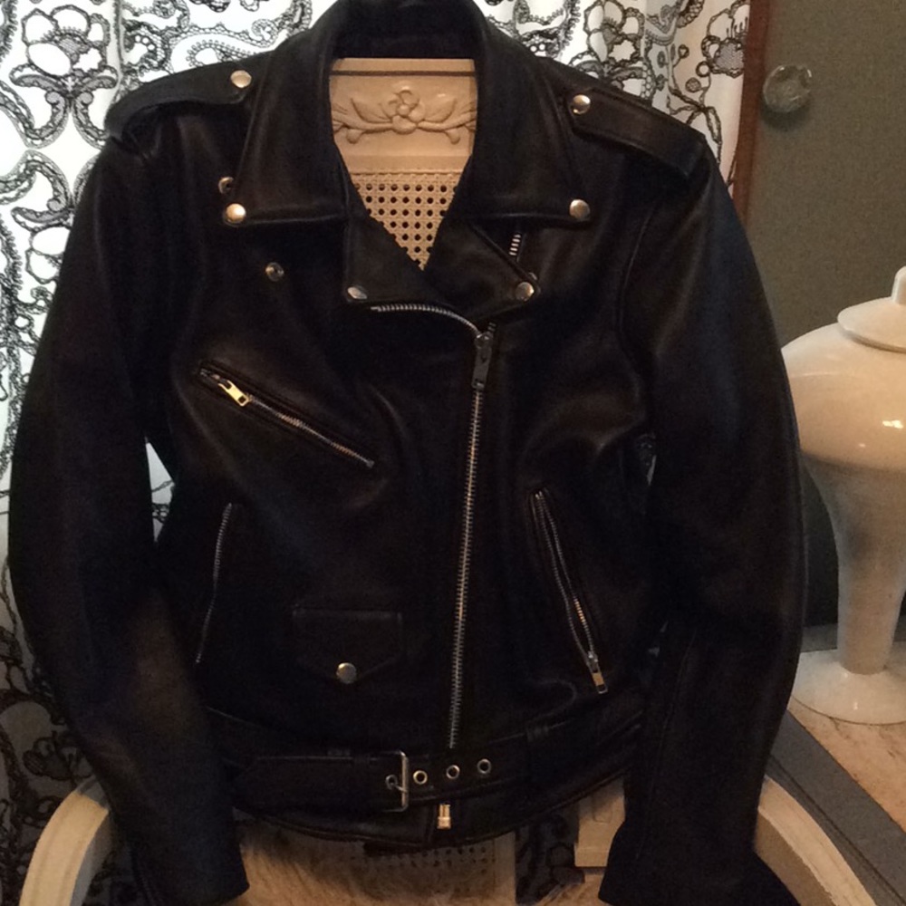 Understated Leather Jacket